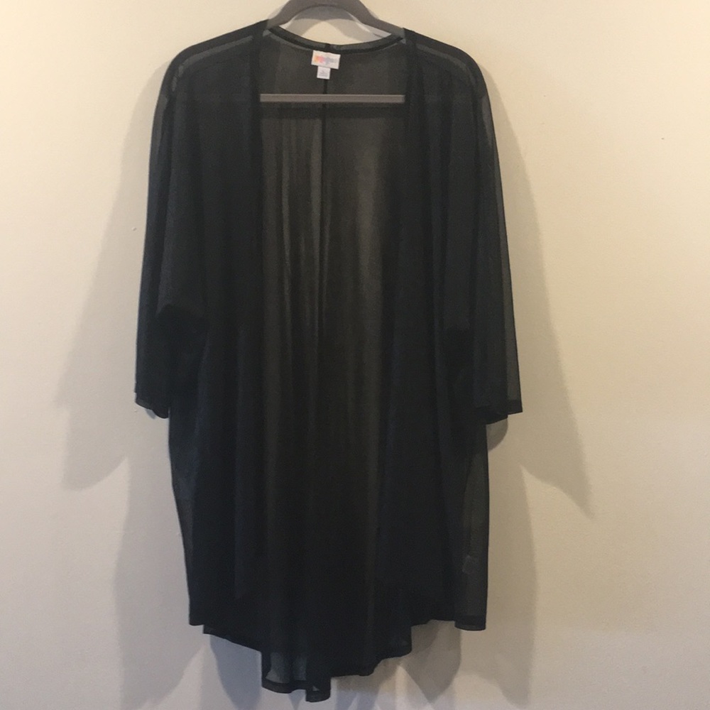 UEC Sheer black layering piece